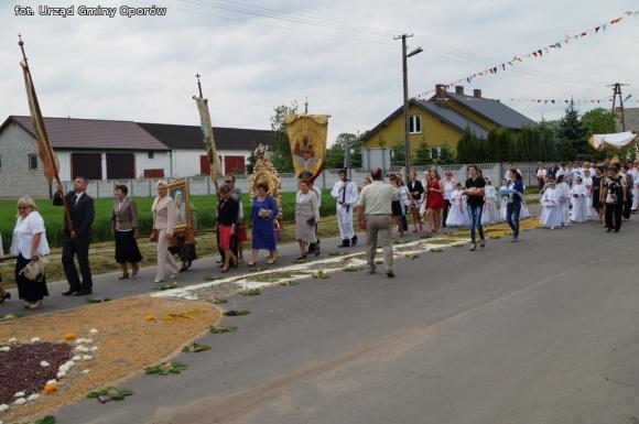 Boże Ciało w Oporowie