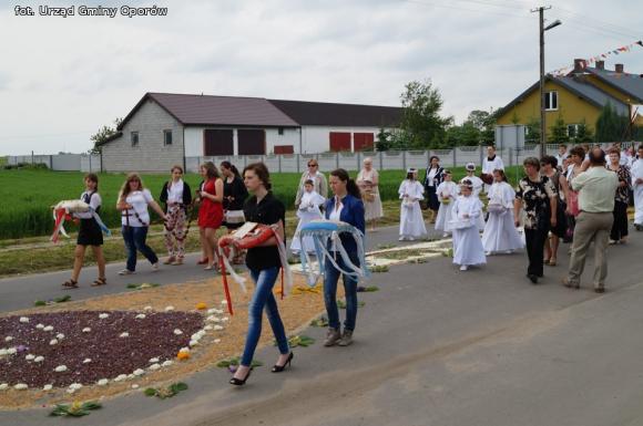 Boże Ciało w Oporowie