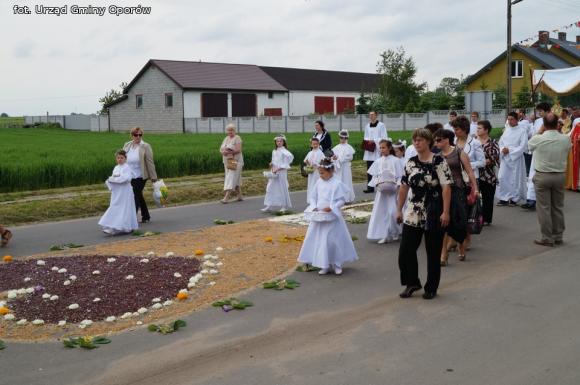 Boże Ciało w Oporowie
