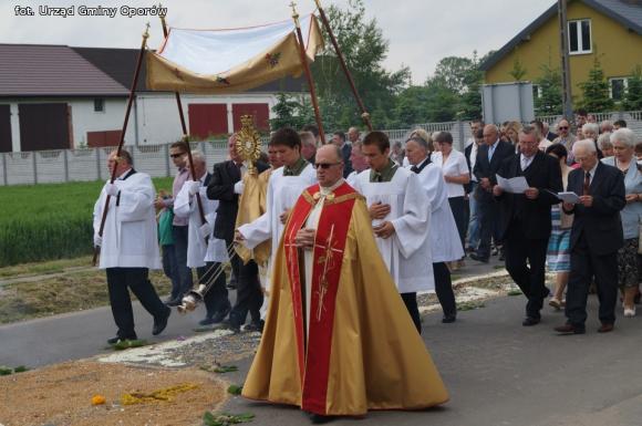 Boże Ciało w Oporowie
