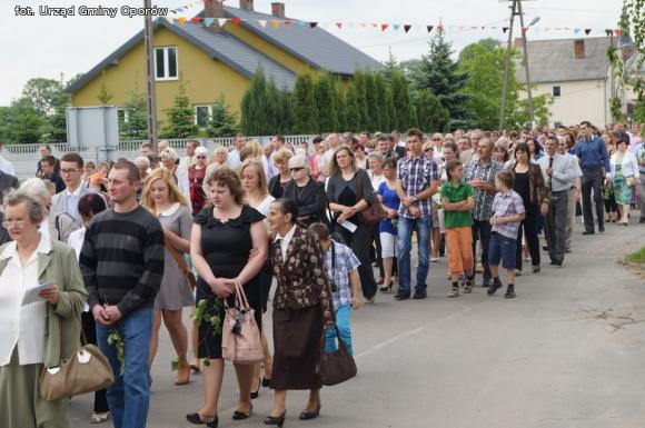 Boże Ciało w Oporowie