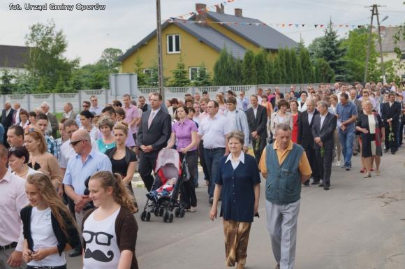 Boże Ciało w Oporowie