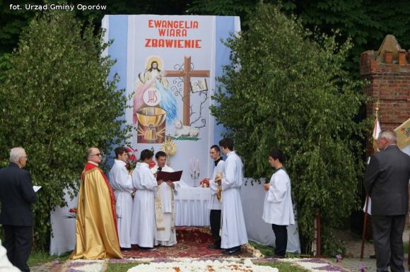 Boże Ciało w Oporowie