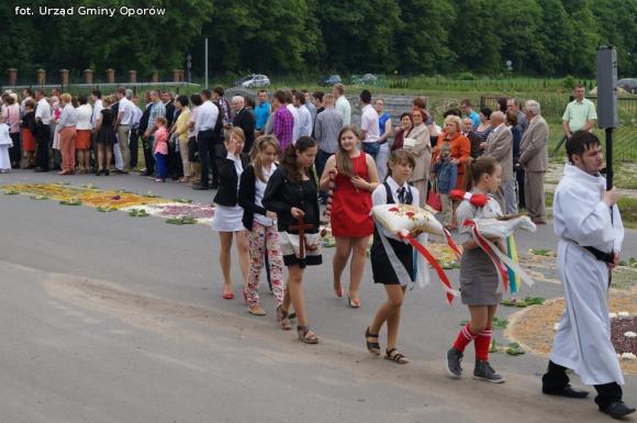 Boże Ciało w Oporowie