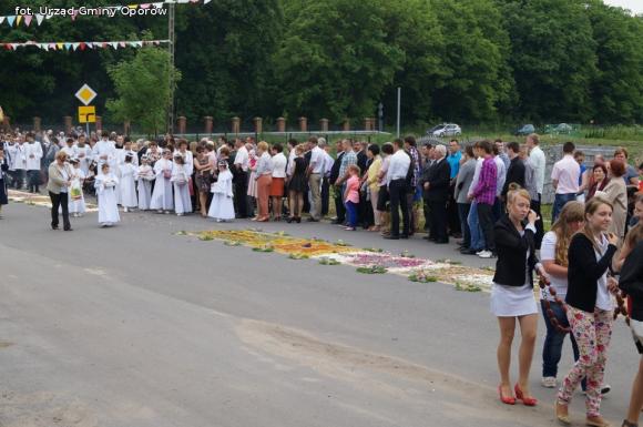 Boże Ciało w Oporowie