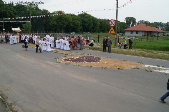 Boże Ciało w Oporowie