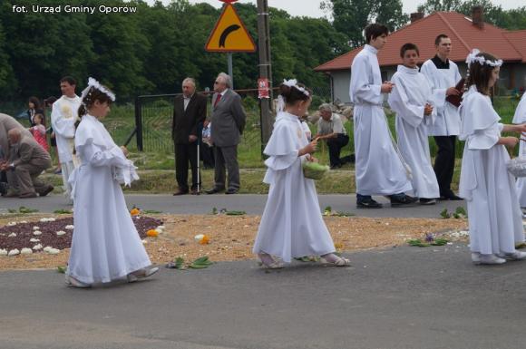 Boże Ciało w Oporowie