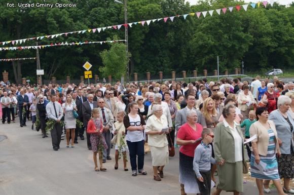 Boże Ciało w Oporowie