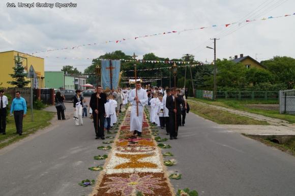 Boże Ciało w Oporowie