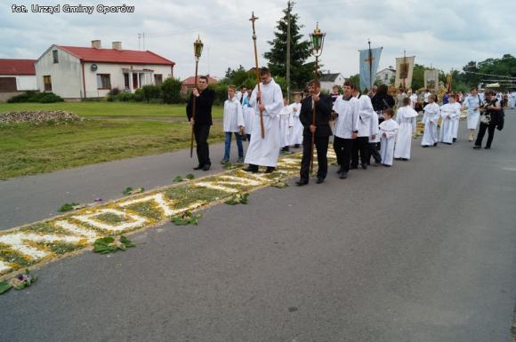Boże Ciało w Oporowie