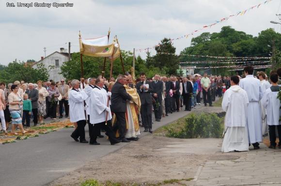 Boże Ciało w Oporowie