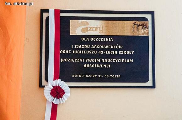 Szkolnych wspomnień czar. Spotkania klasowe i pamiątkowa tablica w ZS nr 4 w Kutnie