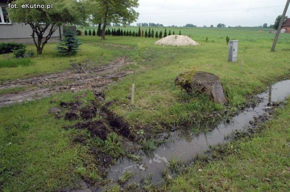 Problemy z melioracją we Wroczynach
