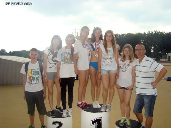  Natalia Kołodziejczak z czterema medalami