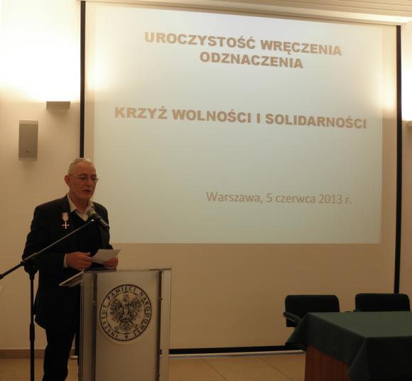 Krzyże Wolności i Solidarności dla kutnian
