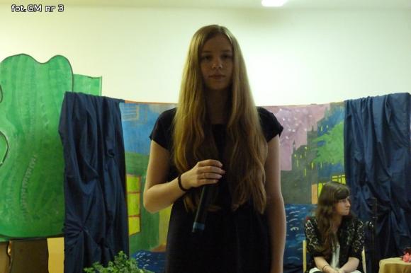 Wieczór poezji śpiewanej w Gimnazjum nr 3 w Kutnie