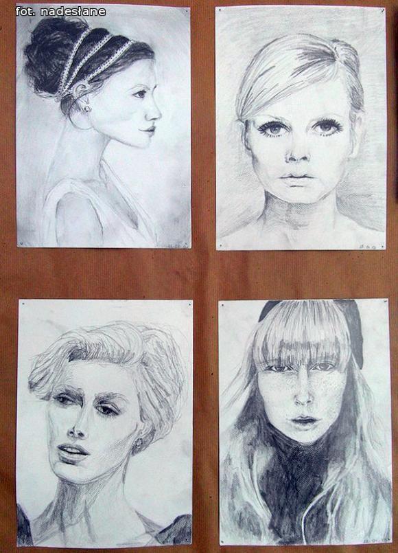 W Gimnazjum nr 2 uczniowie rozwijali swoje zdolności plastyczne