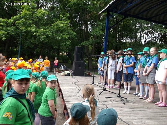 Tęczowy Zuch w parku Traugutta