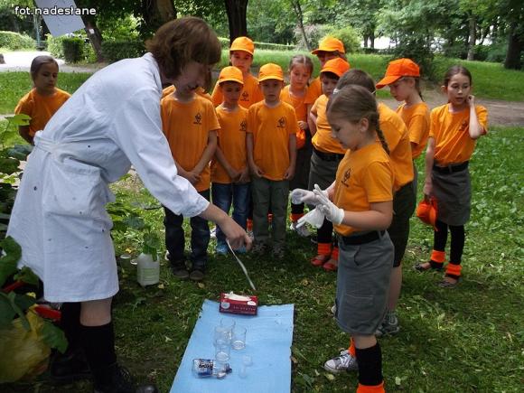 Tęczowy Zuch w parku Traugutta