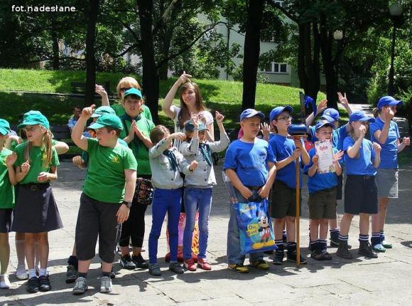 Tęczowy Zuch w parku Traugutta