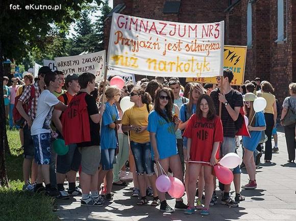 Maszerowali, bo narkotyki ich nie kręcą