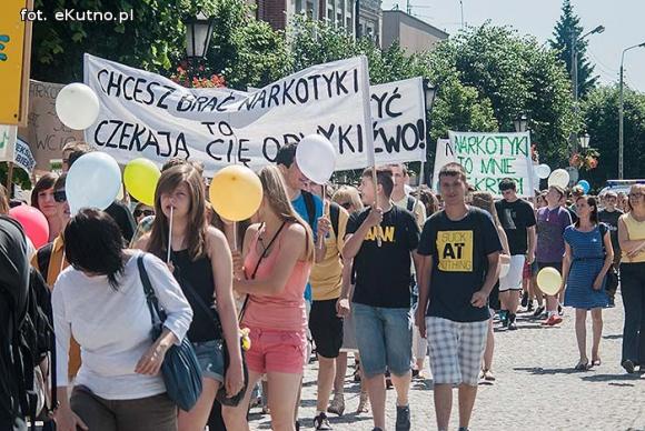 Maszerowali, bo narkotyki ich nie kręcą