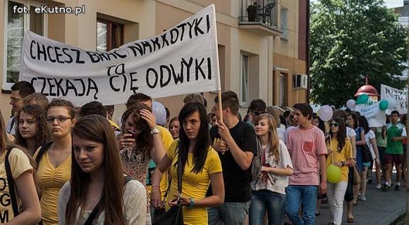 Maszerowali, bo narkotyki ich nie kręcą