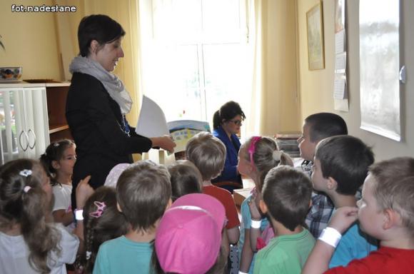 Przedszkolaki urzędowały w gabinecie prezydenta Kutna