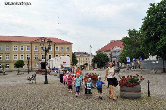 Przedszkolaki urzędowały w gabinecie prezydenta Kutna