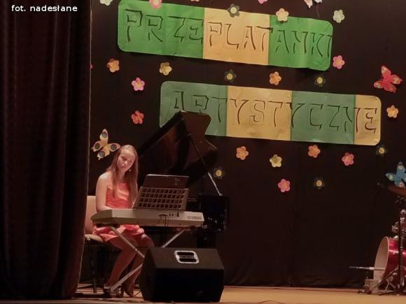 Przeplatanki artystyczne młodzieży z Żychlińskiego Domu Kultury