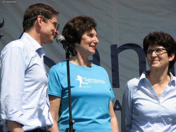 Krośniewiczanka na biegu po zdrowie z Ireną Szewińską