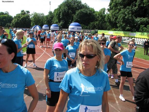 Krośniewiczanka na biegu po zdrowie z Ireną Szewińską