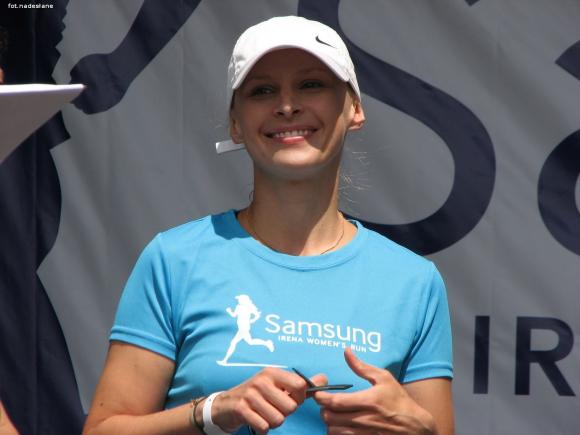 Krośniewiczanka na biegu po zdrowie z Ireną Szewińską