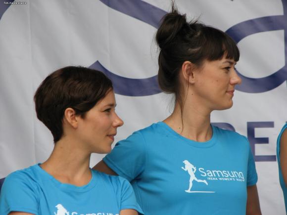 Krośniewiczanka na biegu po zdrowie z Ireną Szewińską