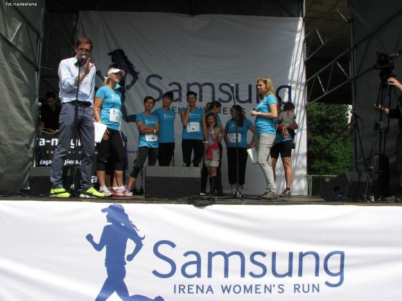 Krośniewiczanka na biegu po zdrowie z Ireną Szewińską