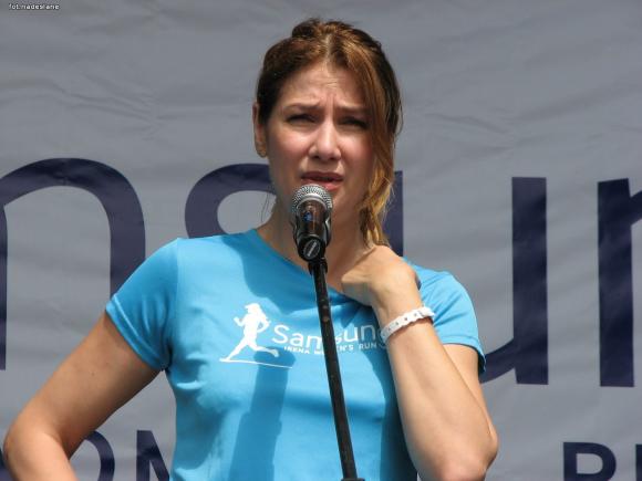 Krośniewiczanka na biegu po zdrowie z Ireną Szewińską