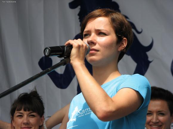 Krośniewiczanka na biegu po zdrowie z Ireną Szewińską