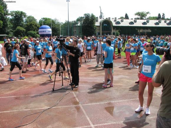 Krośniewiczanka na biegu po zdrowie z Ireną Szewińską