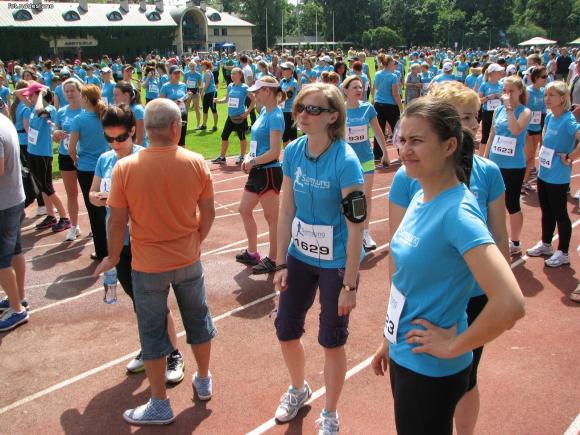 Krośniewiczanka na biegu po zdrowie z Ireną Szewińską