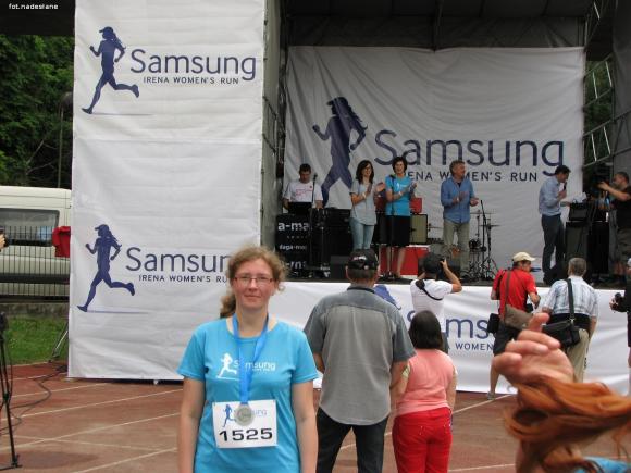 Krośniewiczanka na biegu po zdrowie z Ireną Szewińską