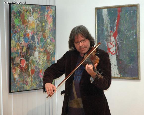 Światy z farb na wystawie Bogumiła Gardolińskiego