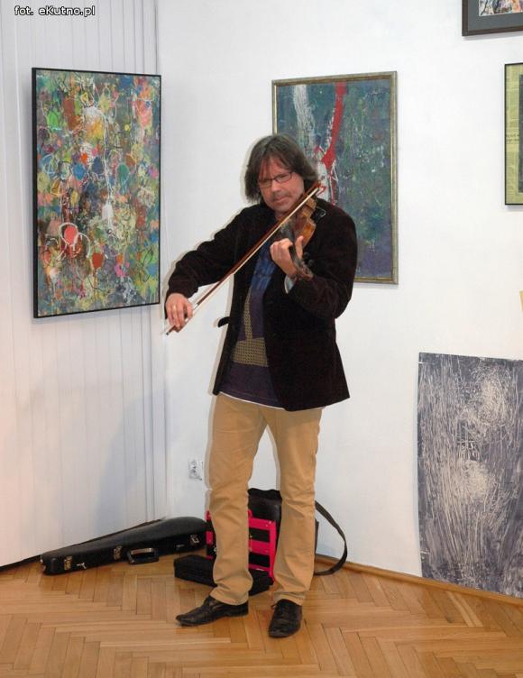 Światy z farb na wystawie Bogumiła Gardolińskiego