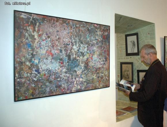 Światy z farb na wystawie Bogumiła Gardolińskiego