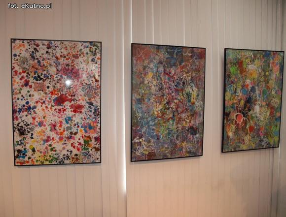 Światy z farb na wystawie Bogumiła Gardolińskiego