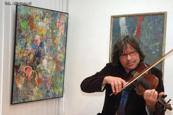 Światy z farb na wystawie Bogumiła Gardolińskiego