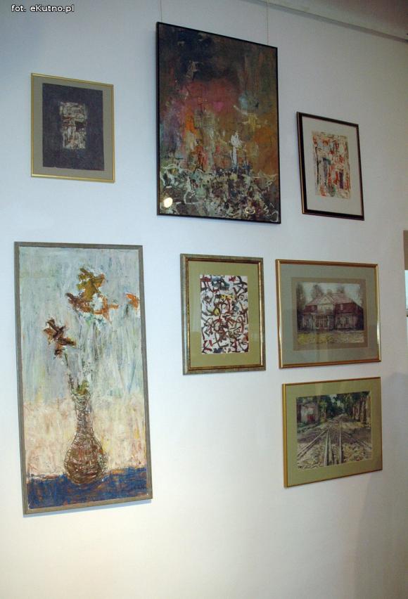 Światy z farb na wystawie Bogumiła Gardolińskiego