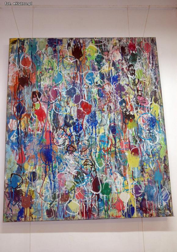 Światy z farb na wystawie Bogumiła Gardolińskiego