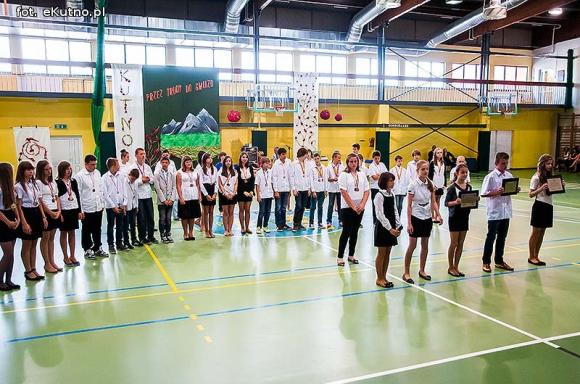 Ogólnopolskie zakończenie roku w kutnowskiej szkole