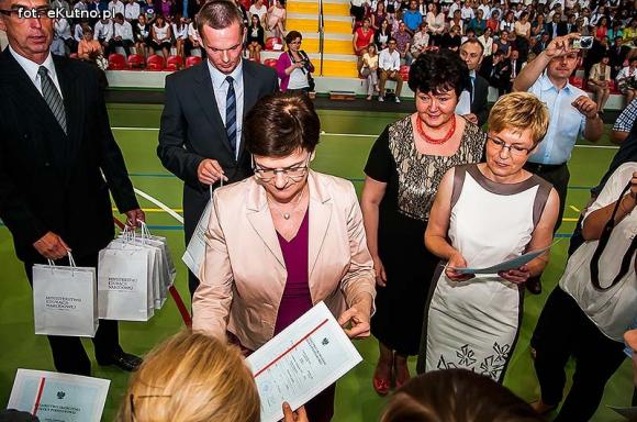 Ogólnopolskie zakończenie roku w kutnowskiej szkole