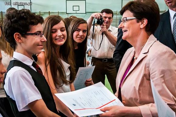 Ogólnopolskie zakończenie roku w kutnowskiej szkole